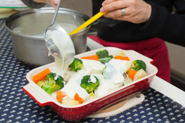 低卡豆漿蔬菜焗烤步驟2