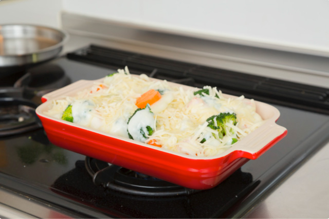 低卡豆漿蔬菜焗烤步驟3