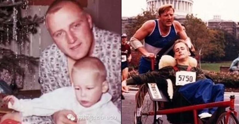 出生時「臍帶繞頸」讓他腦部癱瘓，但他和爸爸卻創造了世界紀錄！...