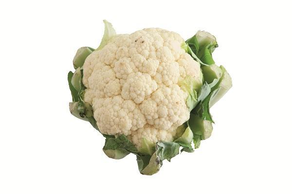 白花椰菜中維生素C 含量，居十字花科蔬菜之冠。