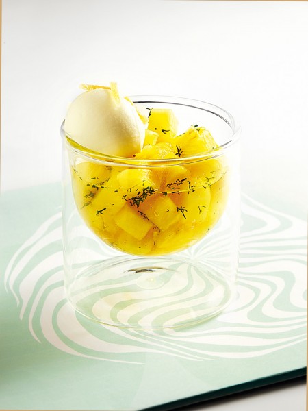 西班牙廚神最受歡迎的冰品─鳳梨茴香...
