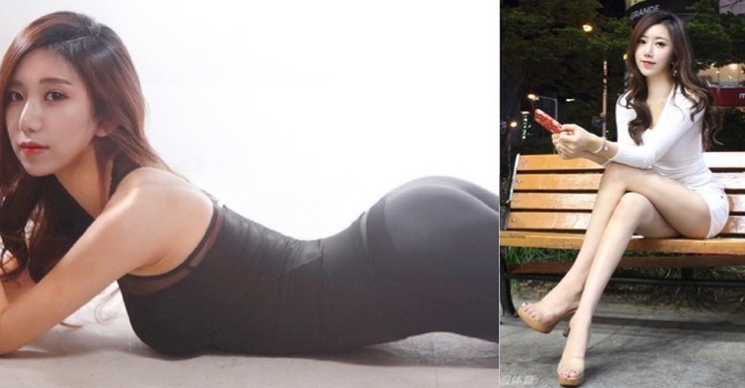 韓國健身美女教練完美身材爆紅！銷魂的S級身材曲線，由於緊身衣...