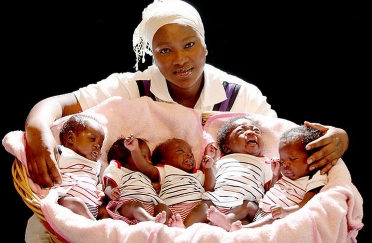 非洲媽媽赴英國倫敦誕下5胞胎，竟然欠下『巨額』醫療費，非洲媽...