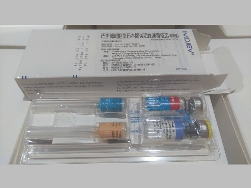幼兒接種日本腦炎提供新型活性減毒疫苗...